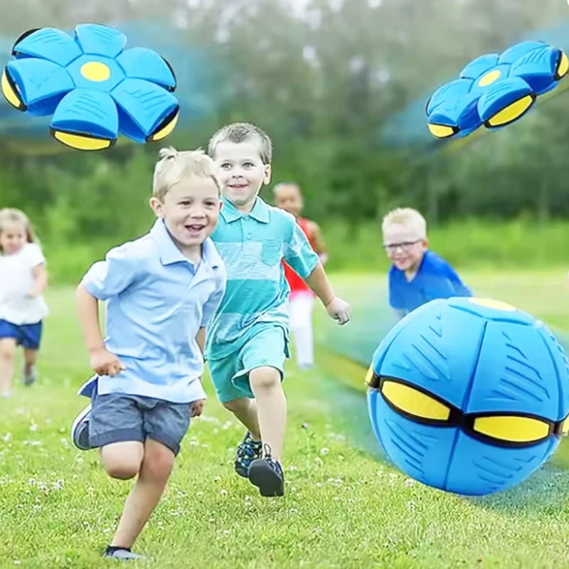 Interactive Chew Flying Saucer Dog Toy for Outdoor Fun - Smarsty