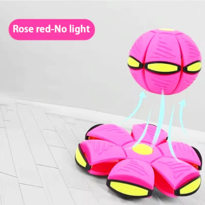Interactive Chew Flying Saucer Dog Toy for Outdoor Fun - Smarsty