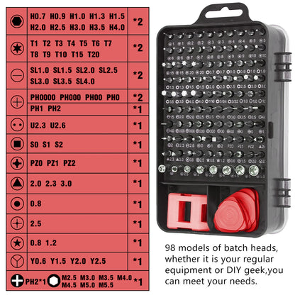 115 in 1 Precision Screwdriver Set for Easy Repairs - Smarsty