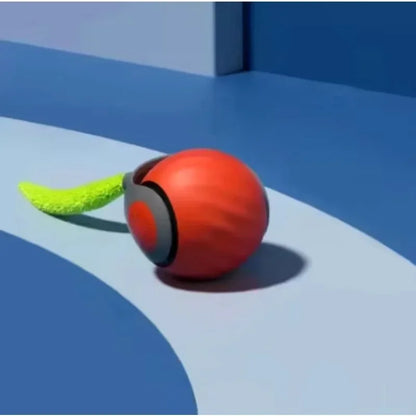 Interactive Rolling Cat Toy with Faux Tail - Smarsty