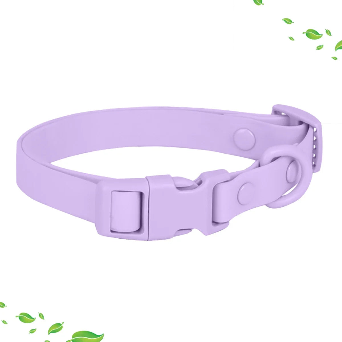Waterproof Macaron Colored PVC Dog Collar Easy To Clean - Smarsty