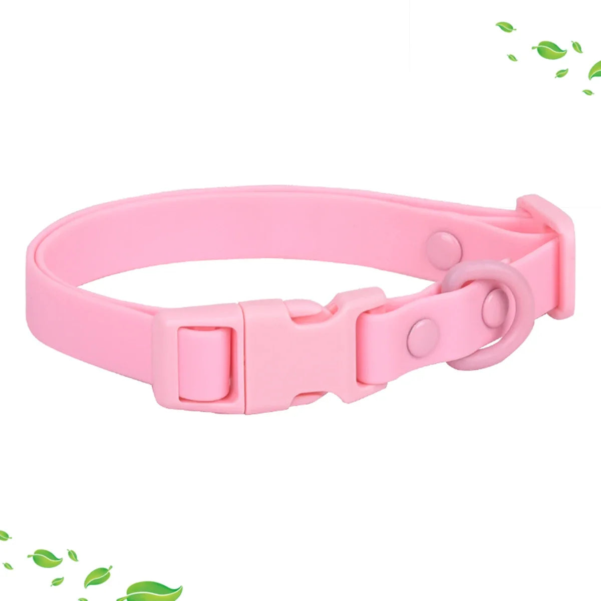 Waterproof Macaron Colored PVC Dog Collar Easy To Clean - Smarsty