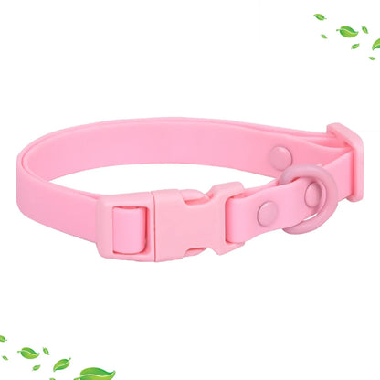 Waterproof Macaron Colored PVC Dog Collar Easy To Clean - Smarsty