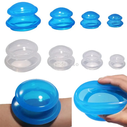 Anti-Cellulite Silicone Cupping Massage Cups for Firm Skin - Smarsty