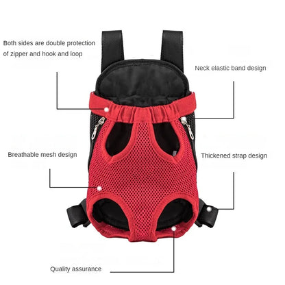 Breathable Portable Travel Pet Dog Carrier Backpack - Smarsty