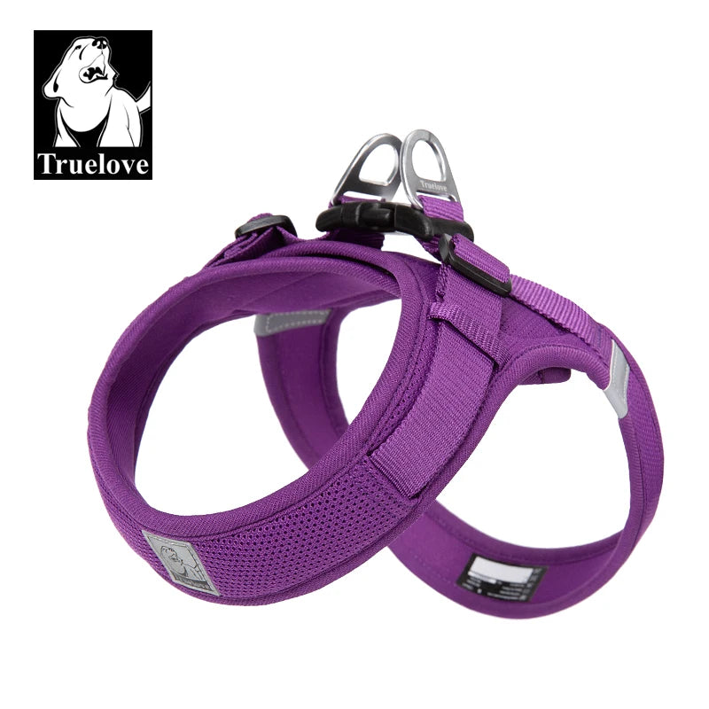 Truelove Breathable Nylon Dog Harness For Training - Smarsty