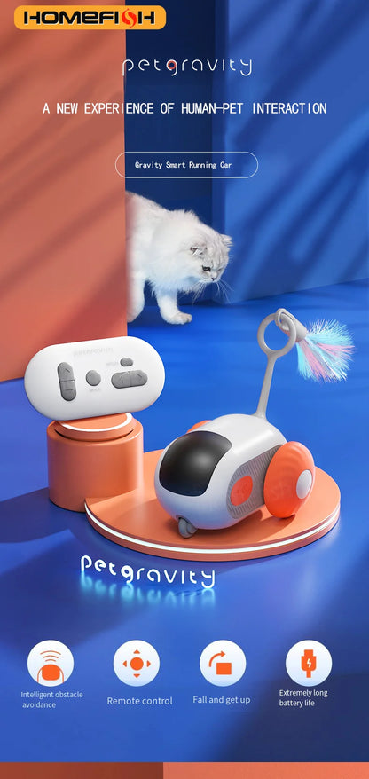 Smart Cat Toy Automatic Moving Interactive Car - Smarsty