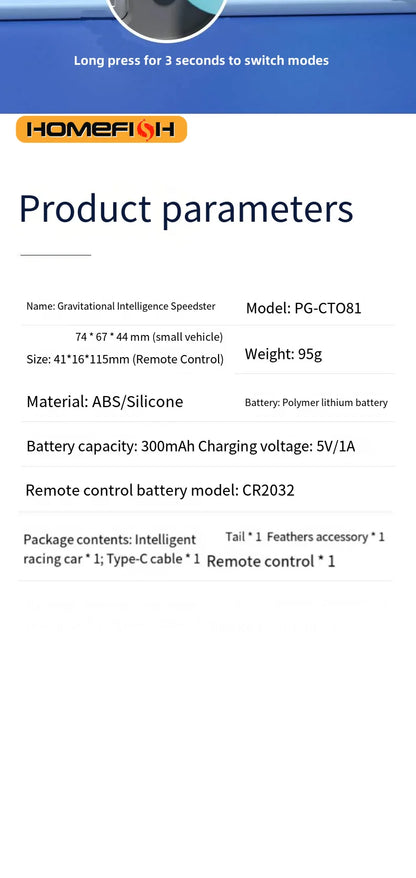 Smart Cat Toy Automatic Moving Interactive Car - Smarsty