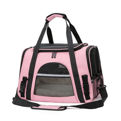 Soft-Sided Portable Cat Carrier Bag for Travel - Smarsty