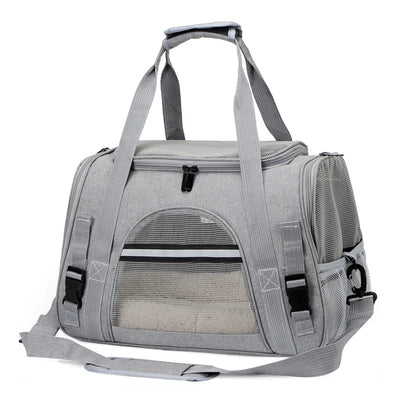 Soft-Sided Portable Cat Carrier Bag for Travel - Smarsty
