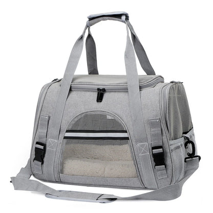 Soft-Sided Portable Cat Carrier Bag for Travel - Smarsty