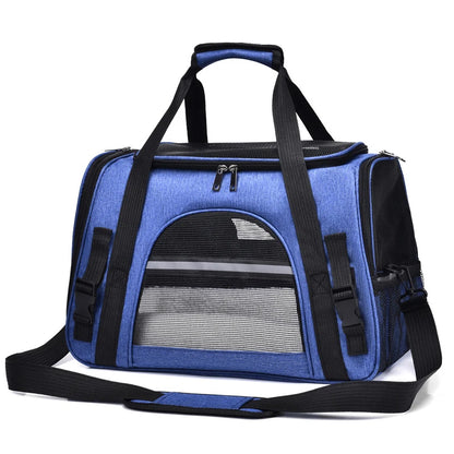 Soft-Sided Portable Cat Carrier Bag for Travel - Smarsty