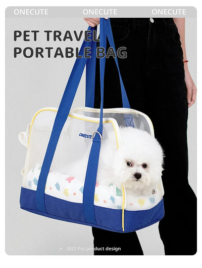 ONECUTE Portable Breathable Pet Carrier Bag for Small Dogs - Smarsty