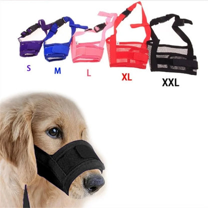 Adjustable Anti Barking Dog Muzzle for All Breeds - Smarsty