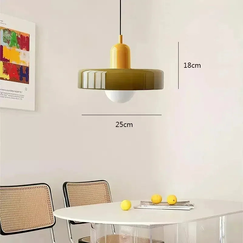 Nordic Glass Pendant Light for Stylish Home Decor - Smarsty