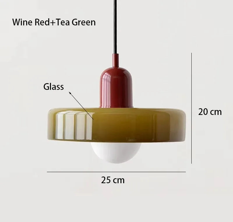 Nordic Glass Pendant Light for Stylish Home Decor - Smarsty