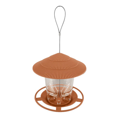 Transparent Plastic Bird Feeder for Wild Birds Hanging Station - Smarsty