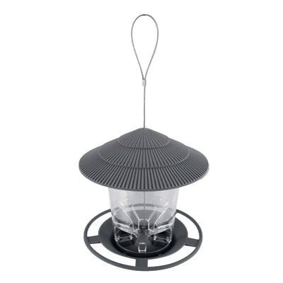 Transparent Plastic Bird Feeder for Wild Birds Hanging Station - Smarsty