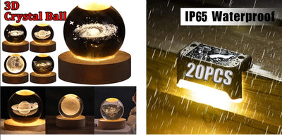 Warm White LED Solar Step Lamp for Outdoor Lighting - Smarsty