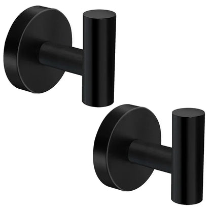 Stainless Steel Towel Hooks for Secure Bathroom Organization - Smarsty