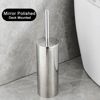 Stainless Steel Wall Mounted Toilet Brush Holder Accessory - Smarsty