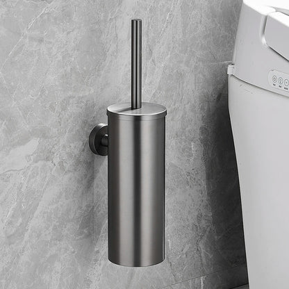 Stainless Steel Wall Mounted Toilet Brush Holder Accessory - Smarsty
