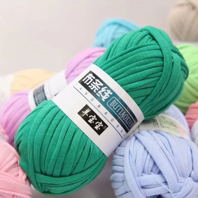 Super Soft Colored Strip Yarn for Hand Knitting - Smarsty
