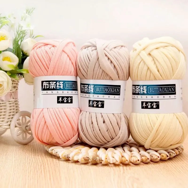 Super Soft Colored Strip Yarn for Hand Knitting - Smarsty
