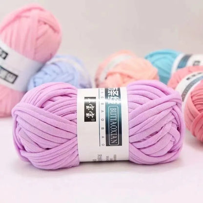 Super Soft Colored Strip Yarn for Hand Knitting - Smarsty