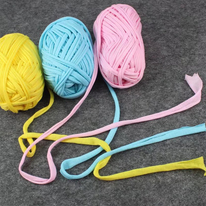 Super Soft Colored Strip Yarn for Hand Knitting - Smarsty