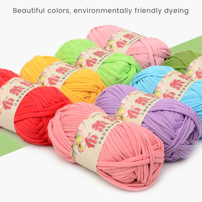 Super Soft Colored Strip Yarn for Hand Knitting - Smarsty
