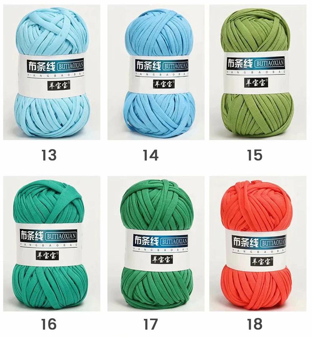 Super Soft Colored Strip Yarn for Hand Knitting - Smarsty