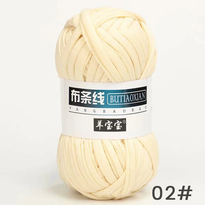 Super Soft Colored Strip Yarn for Hand Knitting - Smarsty