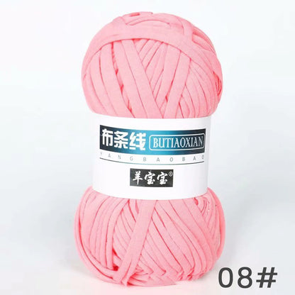 Super Soft Colored Strip Yarn for Hand Knitting - Smarsty