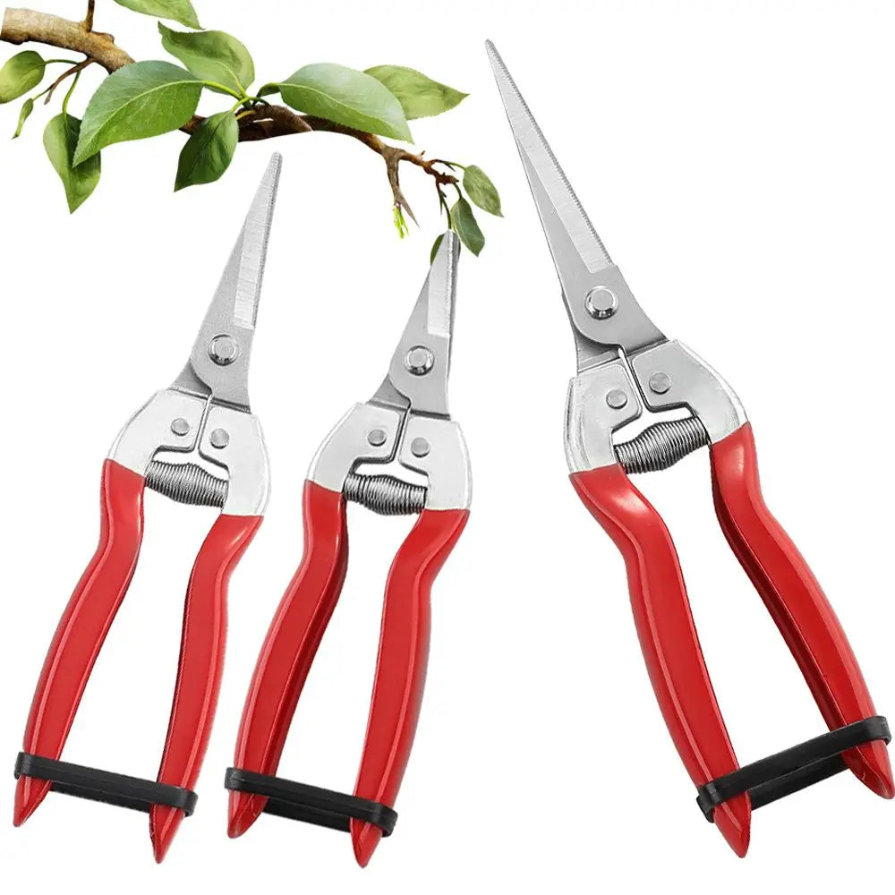 Ergonomic Gardening Hand Pruner with Stainless Steel Blades - Smarsty