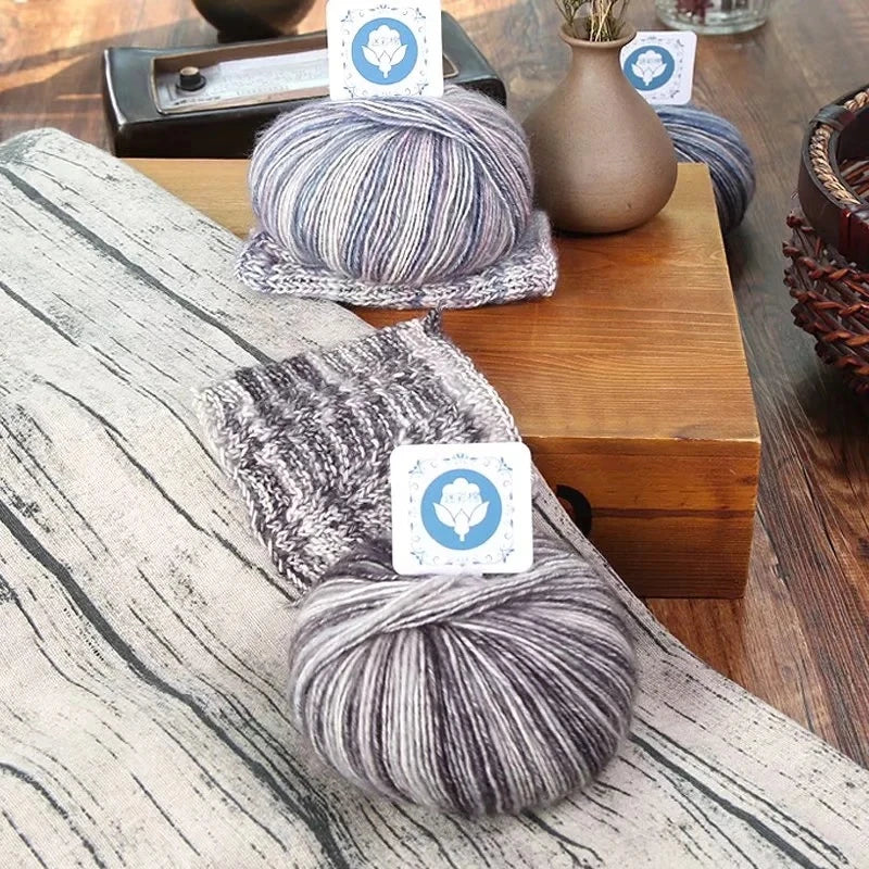 Soft Cotton Gradient Yarn for DIY Knitting Projects - Smarsty