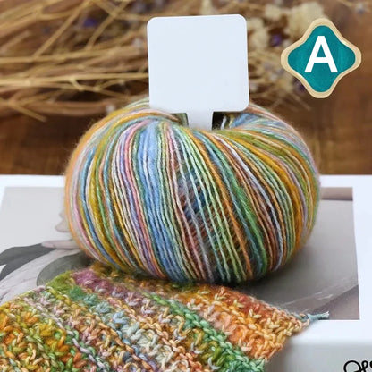 Soft Cotton Gradient Yarn for DIY Knitting Projects - Smarsty