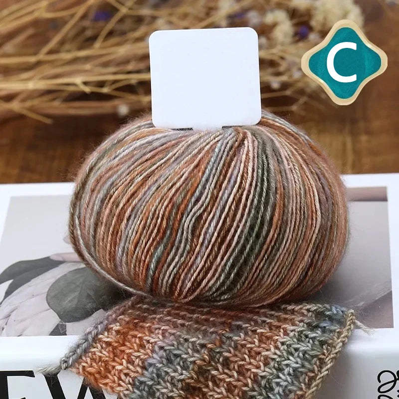 Soft Cotton Gradient Yarn for DIY Knitting Projects - Smarsty