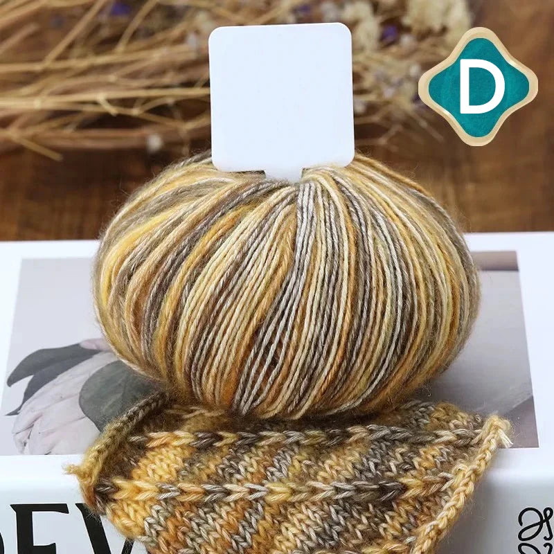 Soft Cotton Gradient Yarn for DIY Knitting Projects - Smarsty