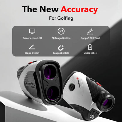 RedTiger Golf Rangefinder with Slope 1000M Accurate Measurements - Smarsty