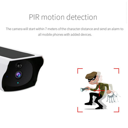 Solar surveillance camera - Smarsty