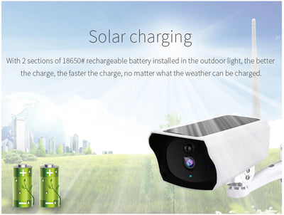 Solar surveillance camera - Smarsty