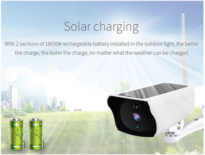 Solar surveillance camera - Smarsty