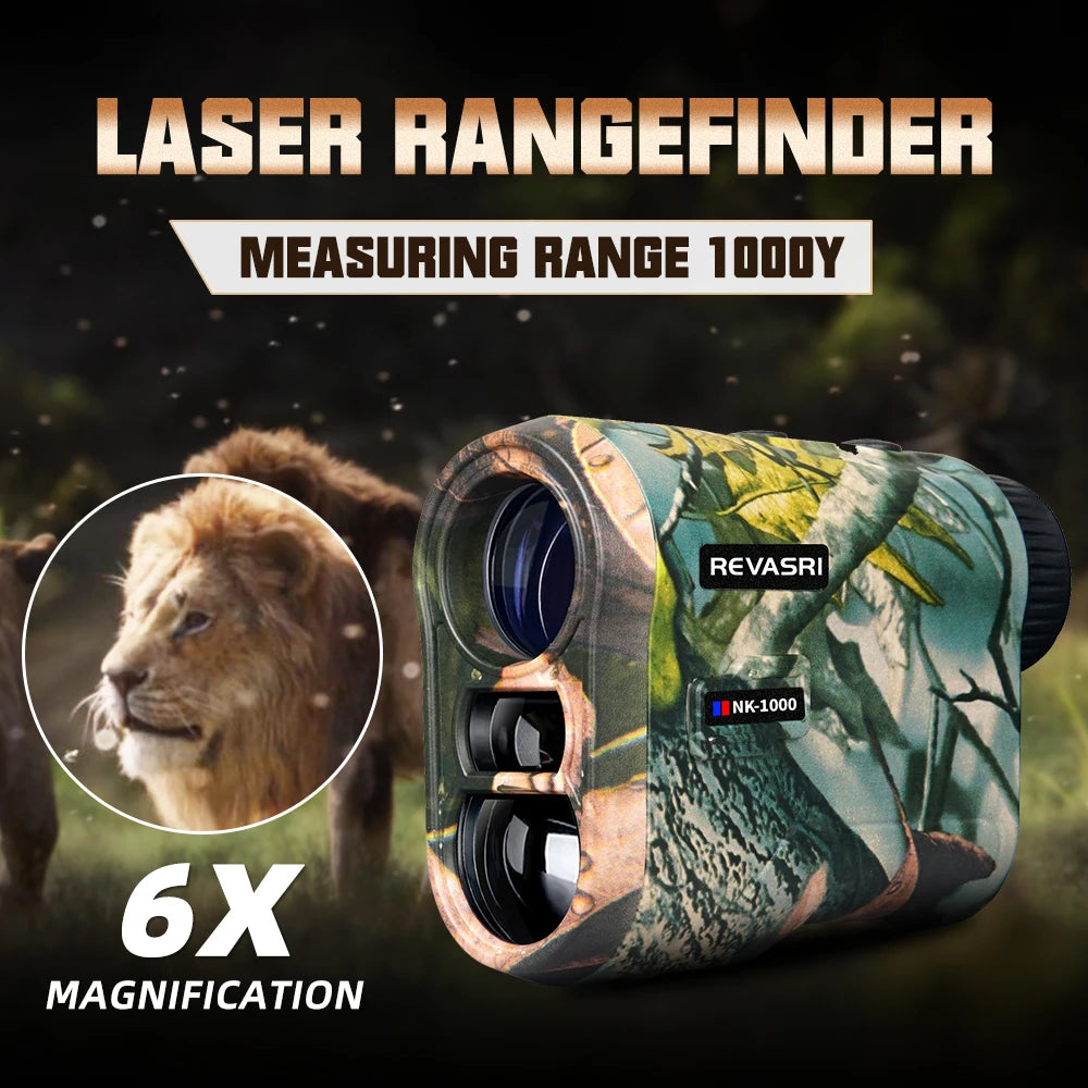 REVASRI Laser Rangefinder 1000M with Rechargeable Battery - Smarsty