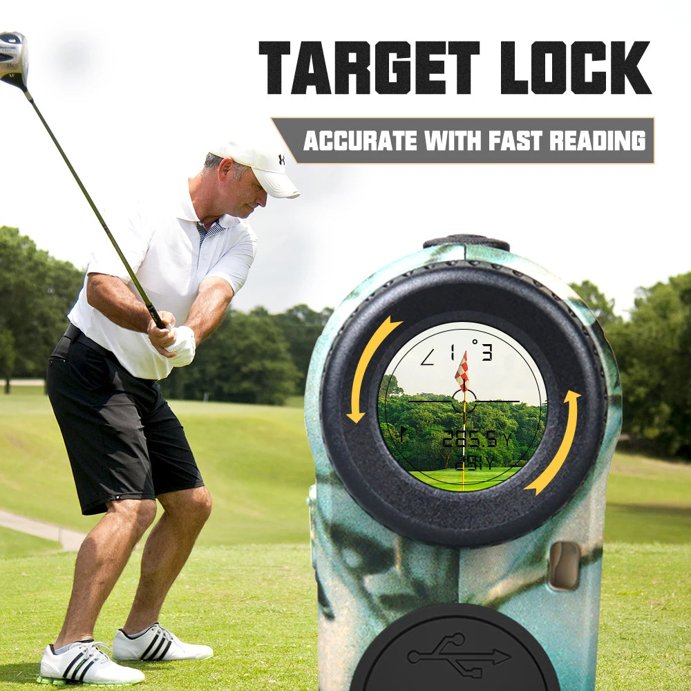 REVASRI Laser Rangefinder 1000M with Rechargeable Battery - Smarsty
