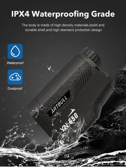 ARTBULL Laser Golf Rangefinder with Flag-Lock Technology - Smarsty