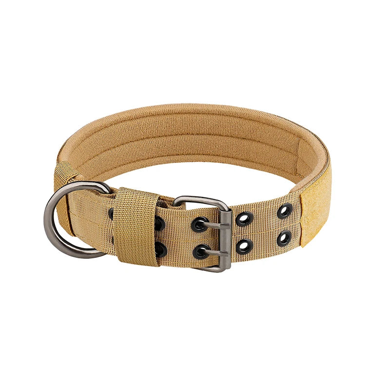Adjustable Nylon Tactical Dog Collar for Medium to Large Dogs - Smarsty