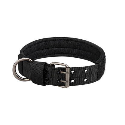 Adjustable Nylon Tactical Dog Collar for Medium to Large Dogs - Smarsty