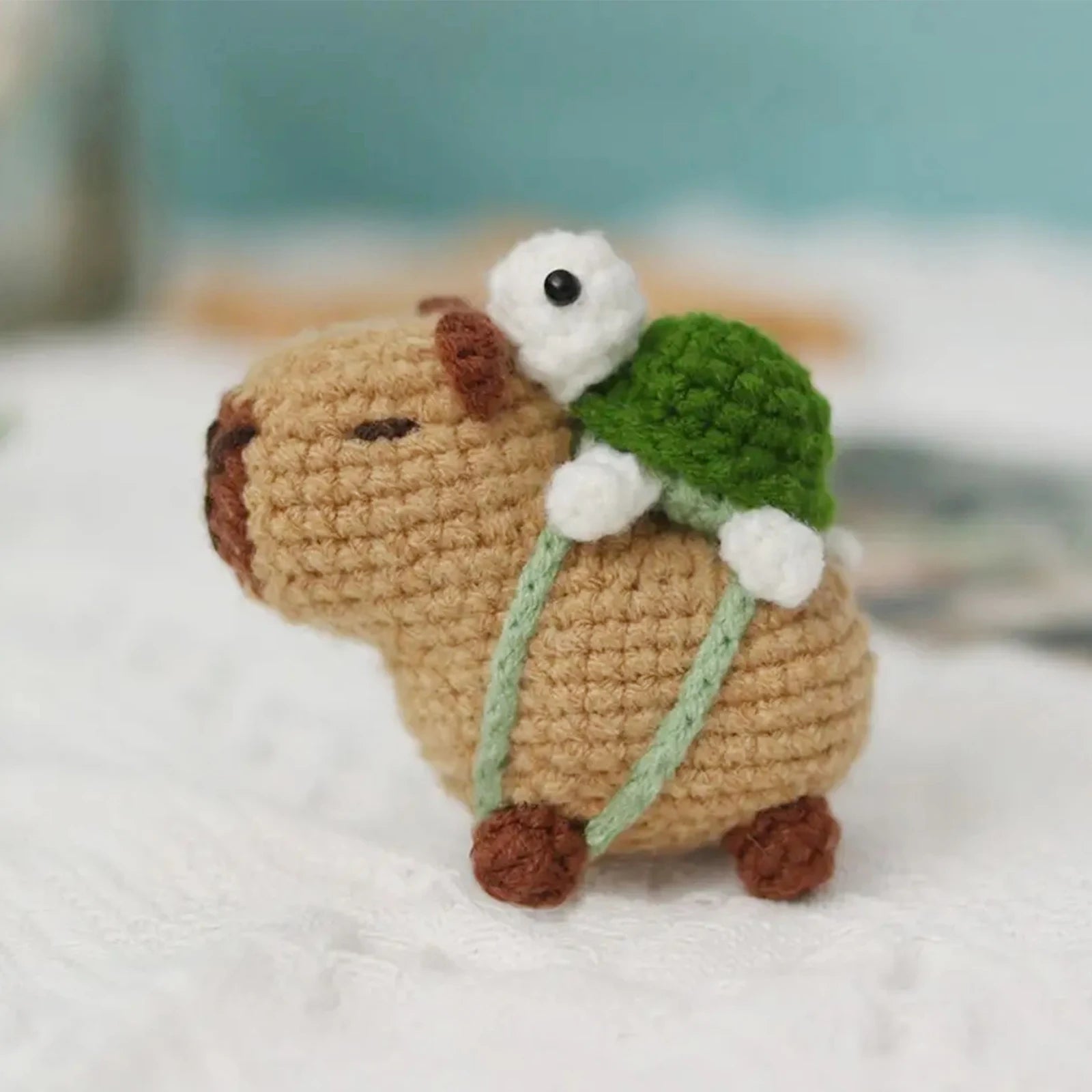 Capybara Crochet Kit for Beginners with Easy Instructions - Smarsty