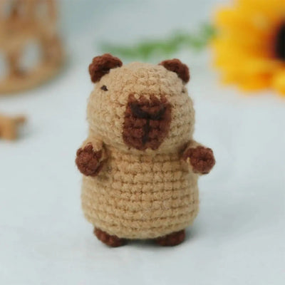 Capybara Crochet Kit for Beginners with Easy Instructions - Smarsty